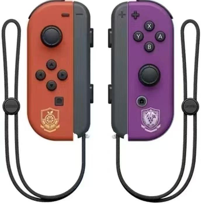 Беспроводные Bluetooth-контроллеры Joy-Con с функцией пробуждения и ремешком на запястье, левый и правый отдельно для Switch