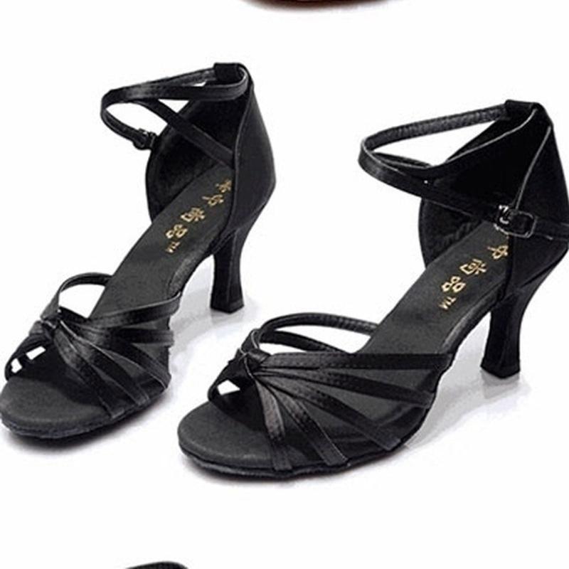 Модные женские туфли для бальных танцев, танго, латиноамериканские танцевальные туфли, туфли на среднем каблуке для вечеринок