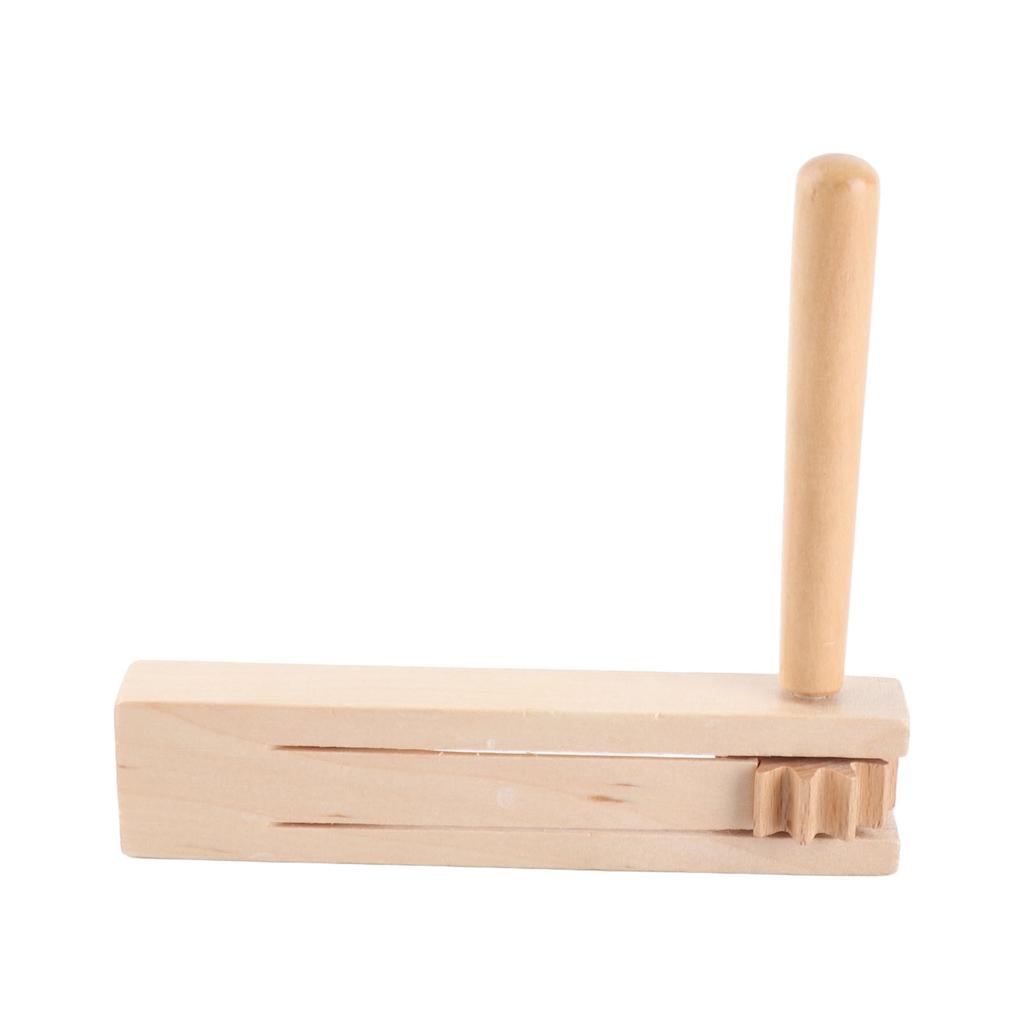 Деревянная трещотка, издающая шум, Орф-инструмент, игрушка-погремушка для спортивных мероприятий, игр, праздников