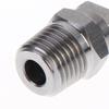 2Pcs Bspt High Pressure Flat Fan Nozzle 65 Degree Hvv Water Spray Nozzle For Cleaning