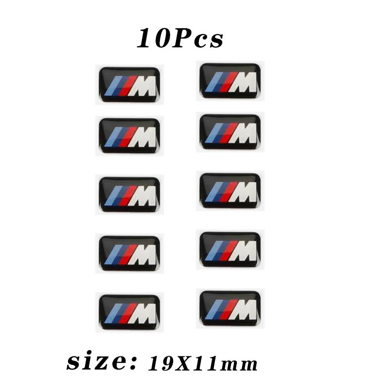 Car Steering Wheel Hub Caps Center Emblem Badge Sticker DIY Sticker For Mini For BMW E46 E39 E38 E90 E60 E36 F30 F20 X1 X3 X5 M XGNST1