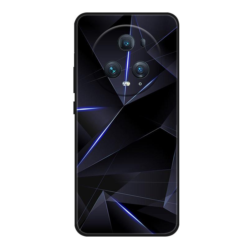 Чехол для телефона Honor Magic 5 Pro Милый Мультяшный Кот Черный Силиконовый Мягкий Задний Чехол-Крышка Для Honor Magic5 Pro Чехол PGT-AN10