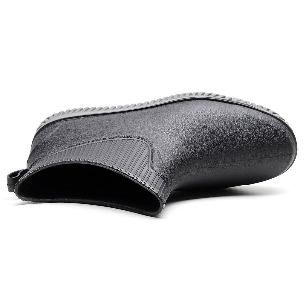 Мужская короткая нескользящая водонепроницаемая обувь, резиновые сапоги, модная обувь, обувь для рыбалки