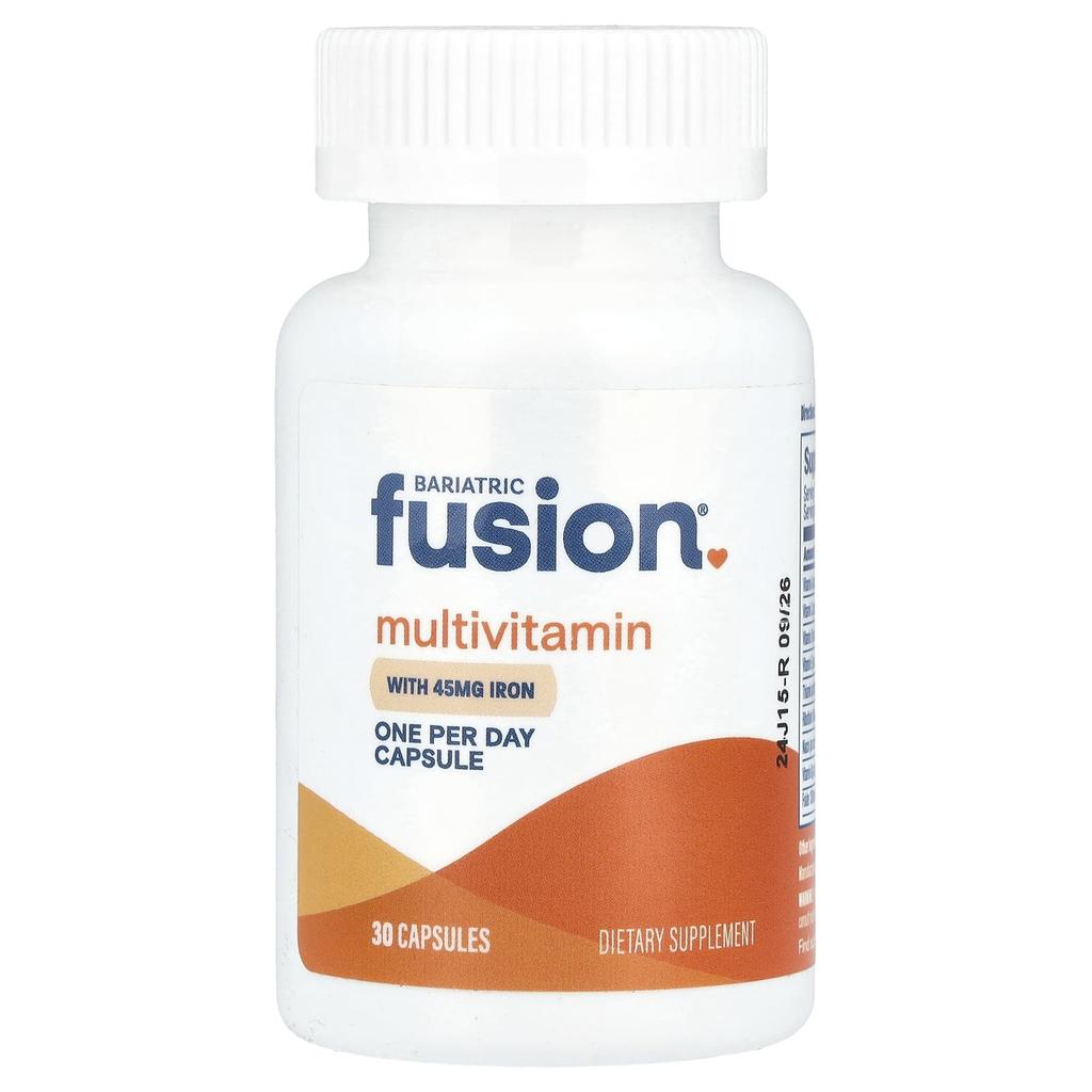 Bariatric Fusion, Multivitamin with Iron, 30 Capsules