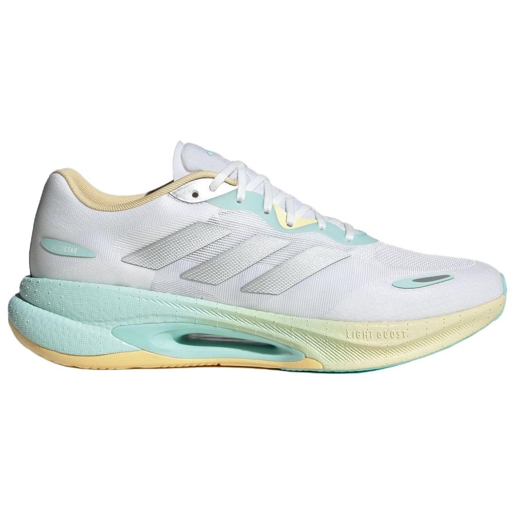 Adidas Velostar Versatile Comfortable Durable Low-Top Running Shoes Women Sneakers White Yellow KI6016