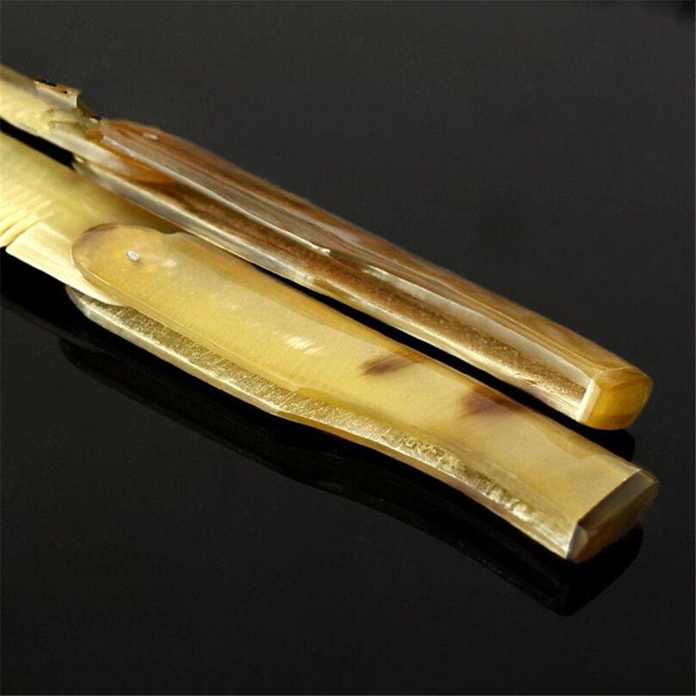 Girl Hair Styling Tool Hairdressing Yak Horn Comb Massage Comb Foldable Hair Care Tool