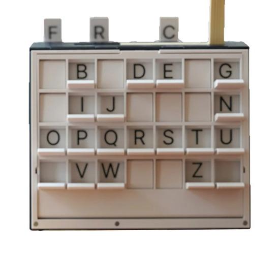 3D-печатная настольная игра Книга Виселица Четыре в ряд Морской бой Шахматная игра Подростки Взрослые Портативная Образовательная Складная Книга-игра Стратегическая игра