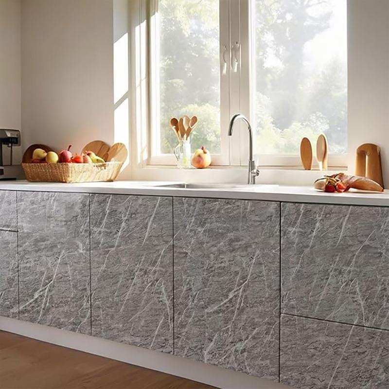 Обои для декора кухни и гостиной, водостойкие и маслостойкие, ширина 0,4 м, ПВХ-наклейка