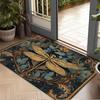 American Dragonfly Pattern Carpet, Easy-To-Maintain Floor Mat, Suitable For Corridor/Bathroom Carpets And Home Decoration