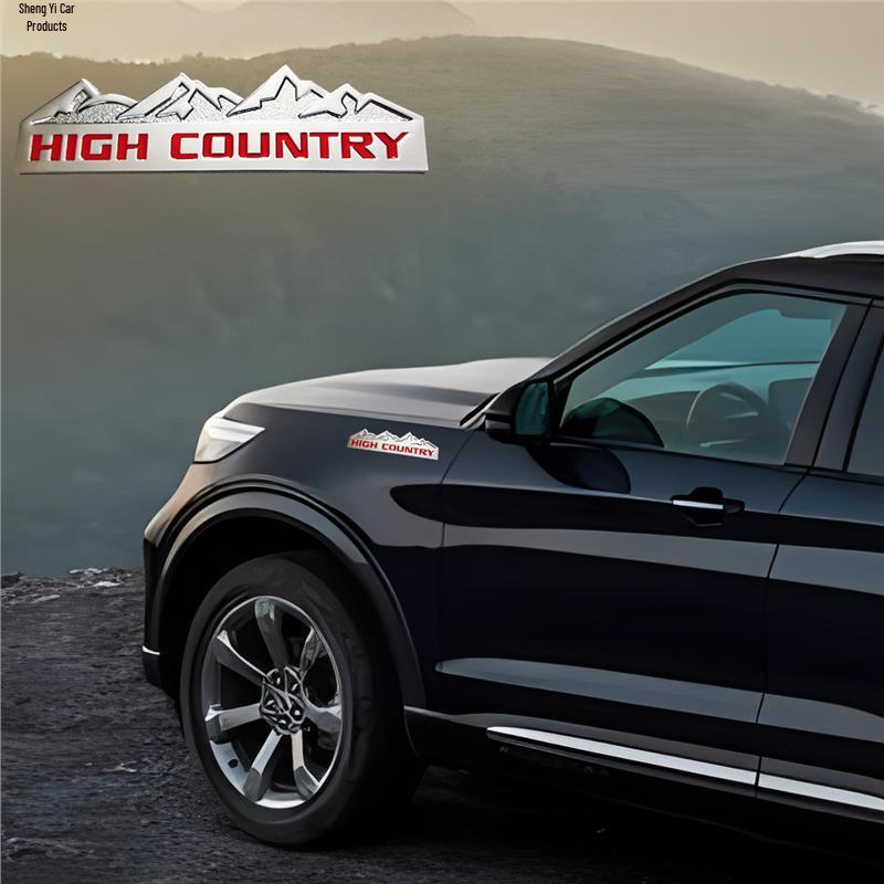 Автомобильная эмблема «Снежная гора высокогорья» для Chevy, Jeep, Dodge, Ford