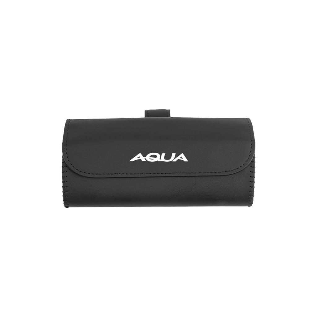 Aqua Compatible Sunglasses Holder for Cars, Large Capacity, Exquisite Stitching, New Model, Aqua 10
