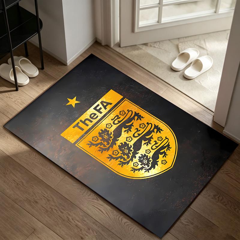 England FA Crest A rug suitable for office chair areas living rooms and computer desks perfect for home offices and an ideal holiday gift