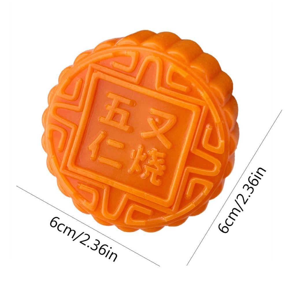 Soft Mooncake Slow Rebound Toy Simulated Food Moon Cake Squeeze Sensory Toys Gift
