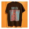 NIRVANA SLIVER Футболка с коротким рукавом Черная S-5XL DO215 Унисекс Футболка
