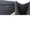 Used LOUIS VUITTON Coin Case Coin Card Holder M30271 Monogram Eclipse Noir Black Fragment Case