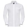 Russell Collection Mens Cotton Poplin Long-Sleeved Shirt