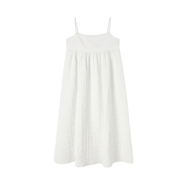Rap Balloon Strappy Long Dress Aq2Wo660
