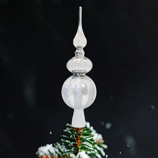 3 шт., верхушка для рождественской елки, простая установка, праздничные украшения для верхушки елки, домашний декор для рождественской елки