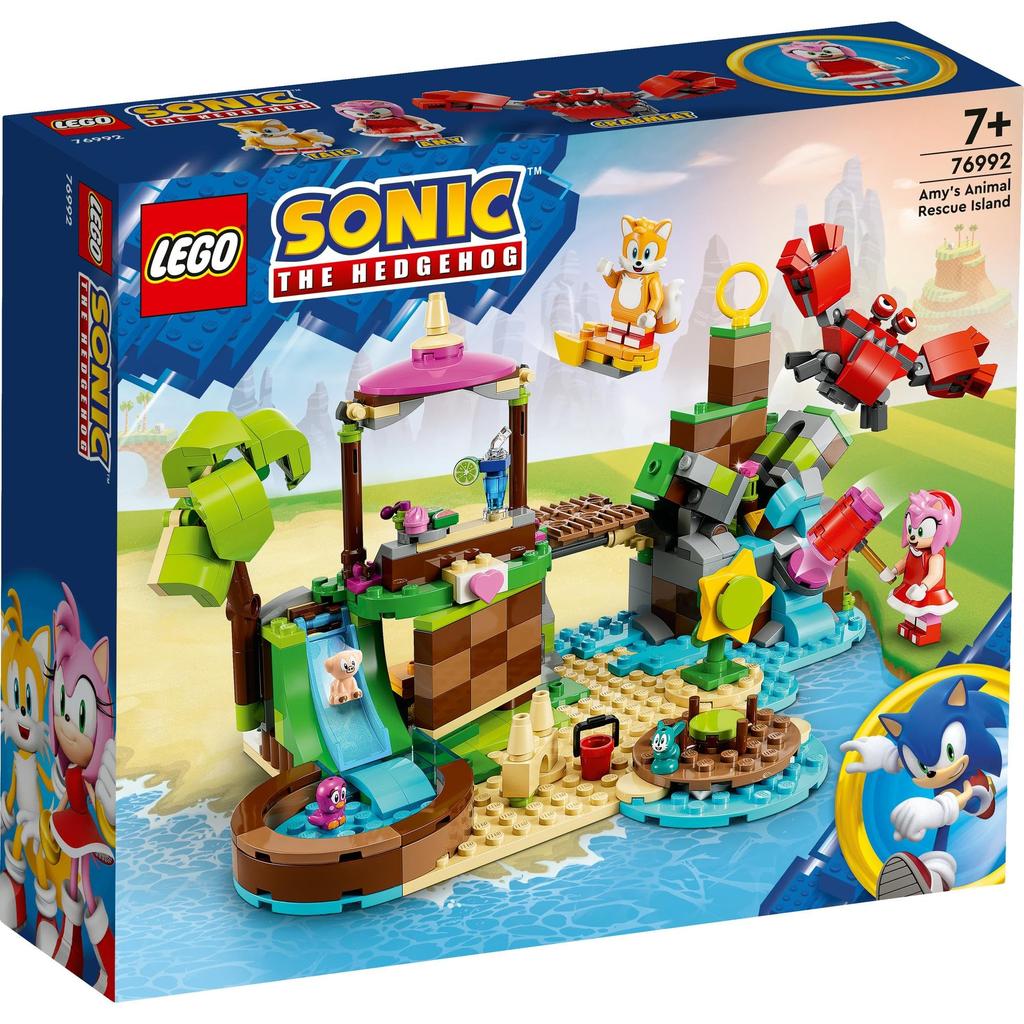 LEGO Sonic the Hedgehog Animal Rescue Island 76992 Toy Block Present Video Game Adventure Boys Girls 7 Years Old Emmy's ~