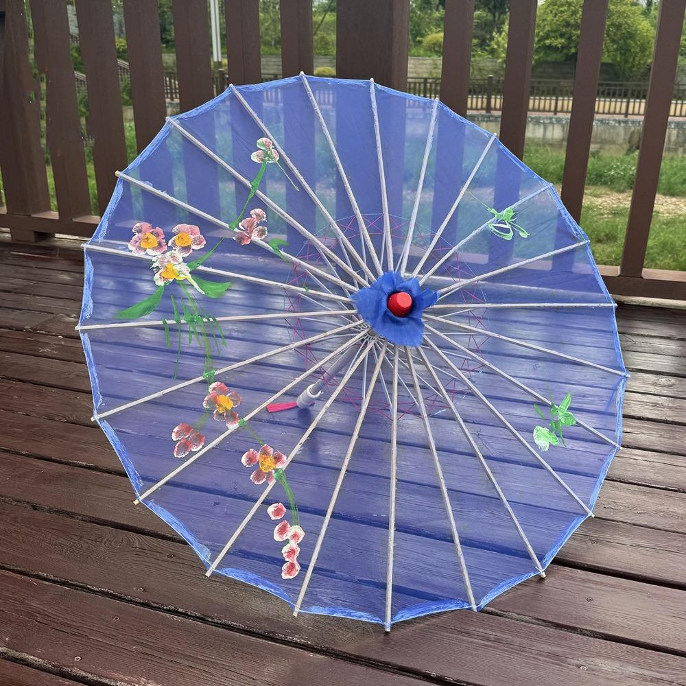 Шелковый декоративный зонт для детей 10 цветов Костюмы Зонт для фотосъемки Танцевальное выступление