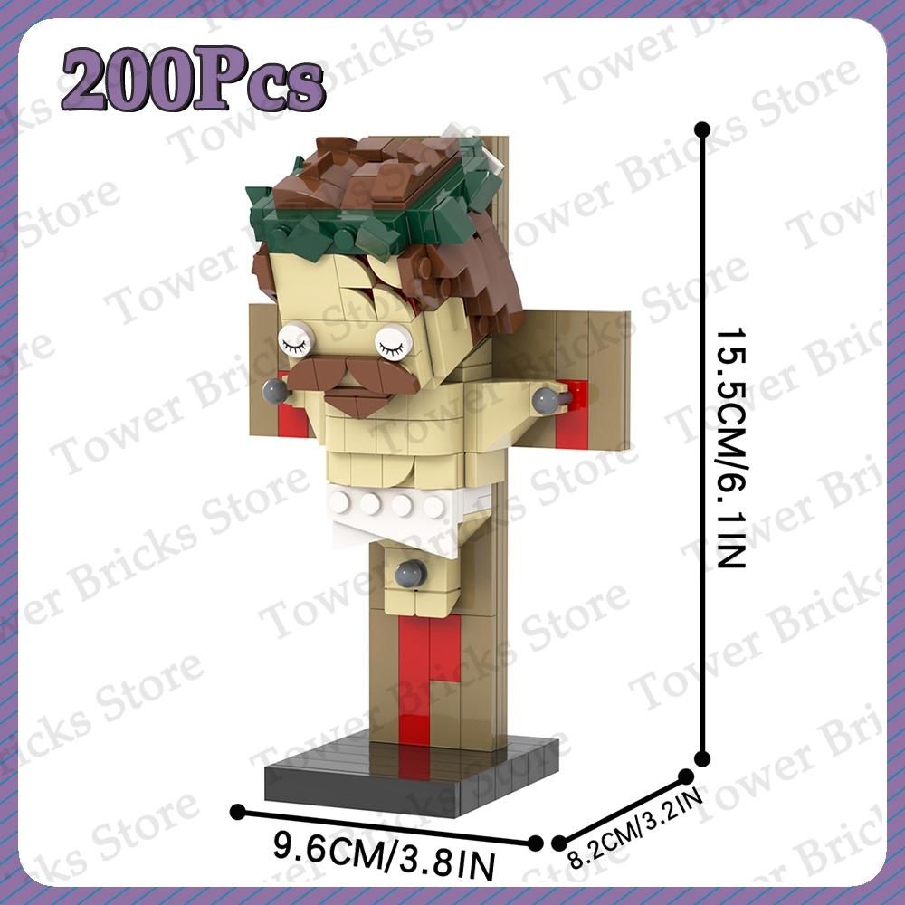 MOOXI Среда Тонинг Брикхедз MOC Фэнтези Фигурки Набор Строительных Блоков Игрушки Для Детей Взрослых Друзей Подарок Совместимый Кирпичик