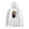 Anime peripheral printing casual hooded sweater couple
