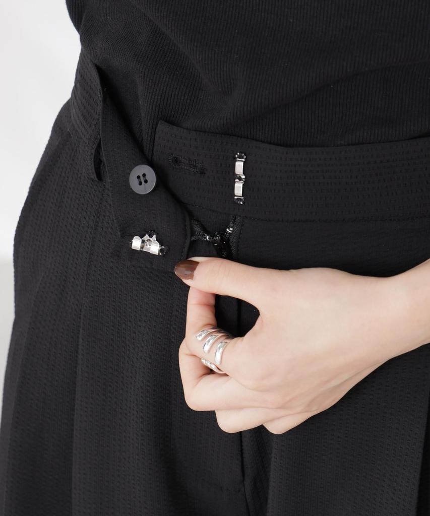 Nano Universe Soccer Tuck Wide Pants Be Paired with Other Size F Women's (Can Items) (110), Blue, 673-5127323