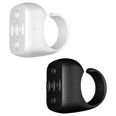 Кольца для прокрутки Пульты дистанционного управления с поддержкой Bluetooth для прокрутки видео Перелистывание страниц электронной книги Долгое время работы от аккумулятора