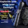 Outdoor Super Strong Light LED Rechargeable Long-range Zoom Multi-function Portable Lighting
