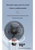 Red Double Happiness Silent Wall-Mounted Electric Fan for Home and Industrial Use