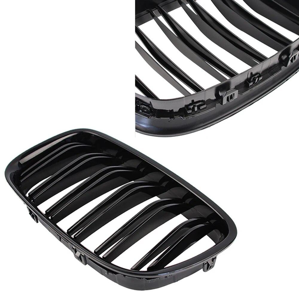 One Pair High Quality Front Hood Kidney Grills For BMW F07 5 Series GT 520 528 530 535 550 2010-2017 Car Accessories Grille
