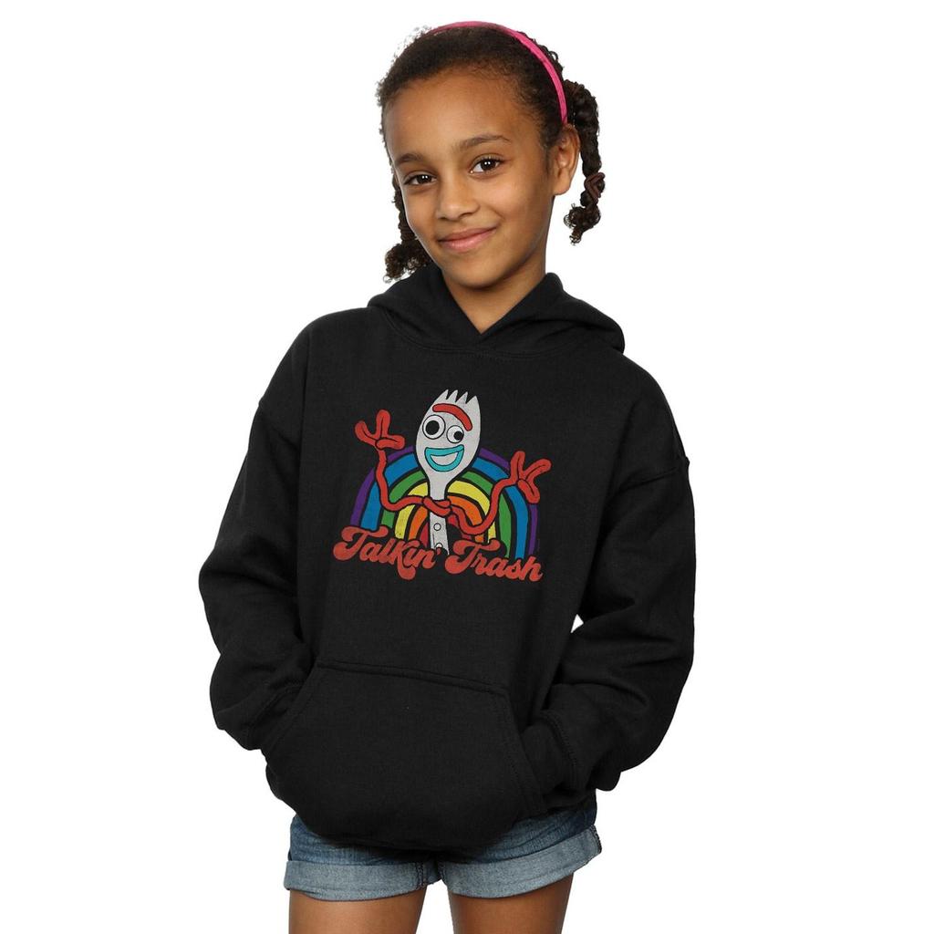 Disney Girls Toy Story 4 Forky TalkinÂ´ Trash Hoodie