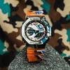 Casio 40-летие First Street Graffiti Повседневная Мода Спорт Водонепроницаемый Кварцевый Механизм Кварцевый Механизм Ремешок из Смолы Японский GM-2100SS-1APR