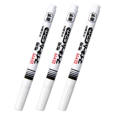 Sakura Crepas Name Pen My Name White Fine Point 3 шт. на водной основе YKM-S#50(3)
