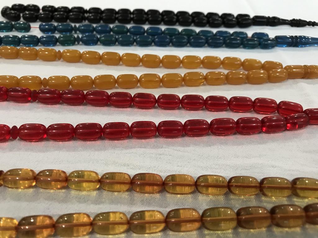 5 шт. огненно-янтарные систематические четки, подарок, ювелирный аксессуар, 33 бусины, делающие четки, 5 видов, все в одном