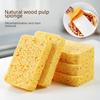 Non-oily Wood Pulp Cotton Dish Sponge - Magic Wipe for Kitchen Cleaning