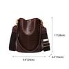 Сумка через плечо Pochette Hand Shoulder Mini Tote Sling Shoulder Hand Bag для женщин PU Leather JP77245 Coffee Color [BUKESIYI] Женская