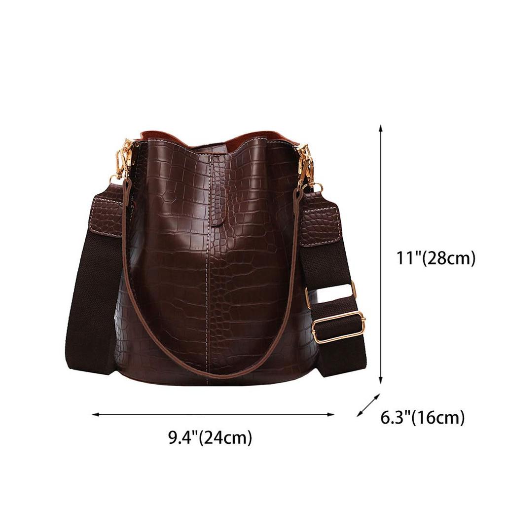 Сумка через плечо Pochette Hand Shoulder Mini Tote Sling Shoulder Hand Bag для женщин PU Leather JP77245 Coffee Color [BUKESIYI] Женская