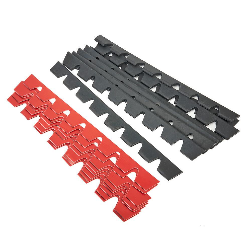 8pcs Universal Car Bumper Guard Anti-Scratch Kit Scrape Protector Skid Plate Car Front Lip Anti-collision Strip For Cars Trucks