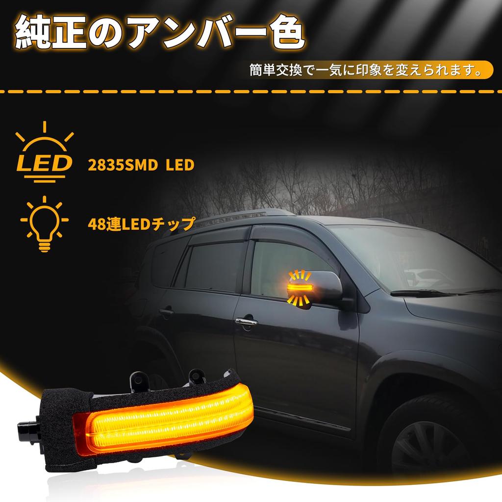 NEIFILES Alphard/Vellfire 20 Series Early/Late LED Door Mirror Turn Signal Меры по техосмотру автомобиля Estima 50 Series Side Mirror Turn Signal C