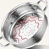 Adneny Diamond Series 3-Layer 304 Stainless Steel Steamer Pot