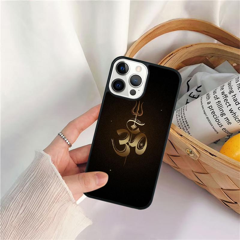 Aum om Намасте Символ Дзен Йога Чехол для телефона Для iPhone 17 Air 16 15 14 11 12 13 Pro MAX Plus coque Чехол Оболочка