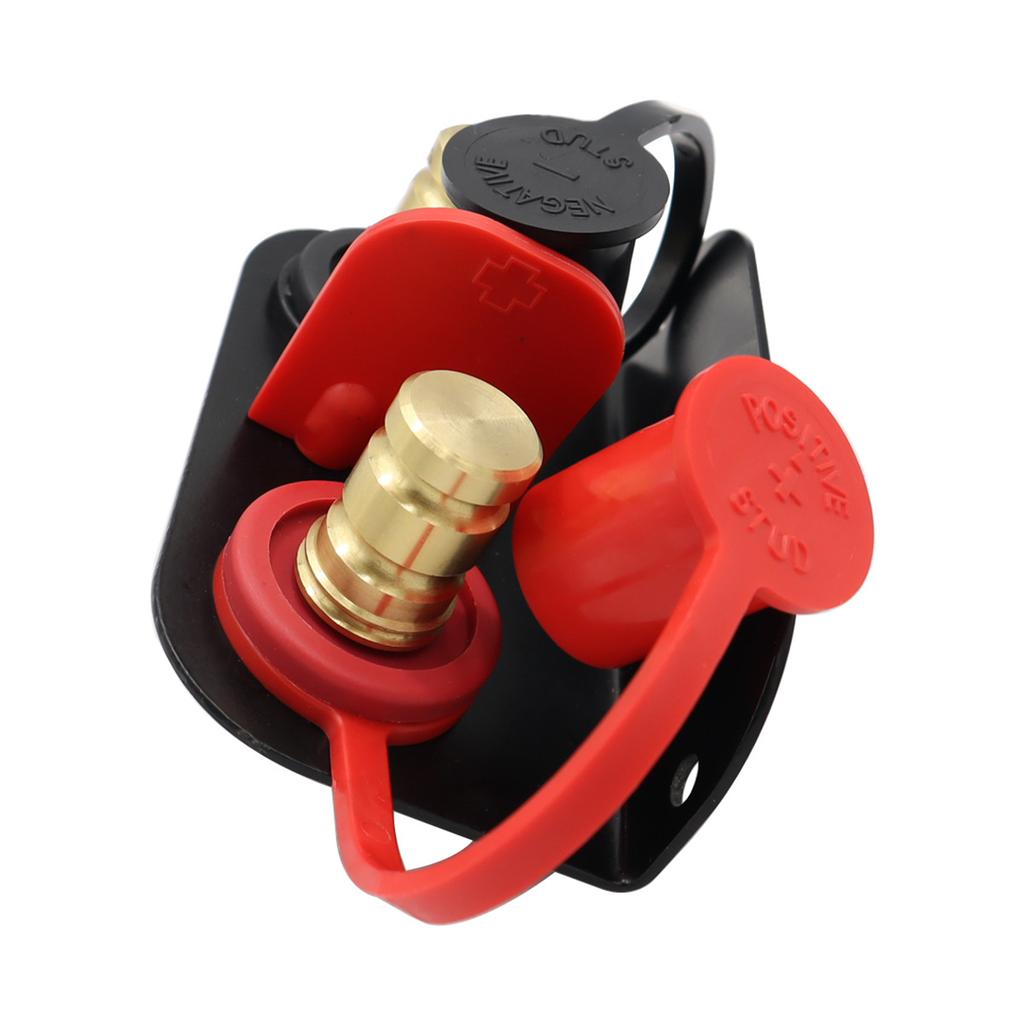 Клемма зарядки аккумулятора (Упаковка из 2 шт.) Красный и Черный Пара