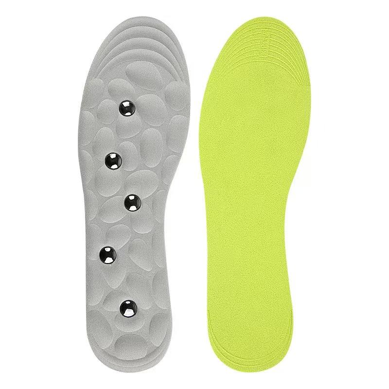 Magnetic Therapy Sports Insoles Massage Foot Weight Loss Slimming Acupressure Insole Anti-fatigue Health Care Shoe Pads