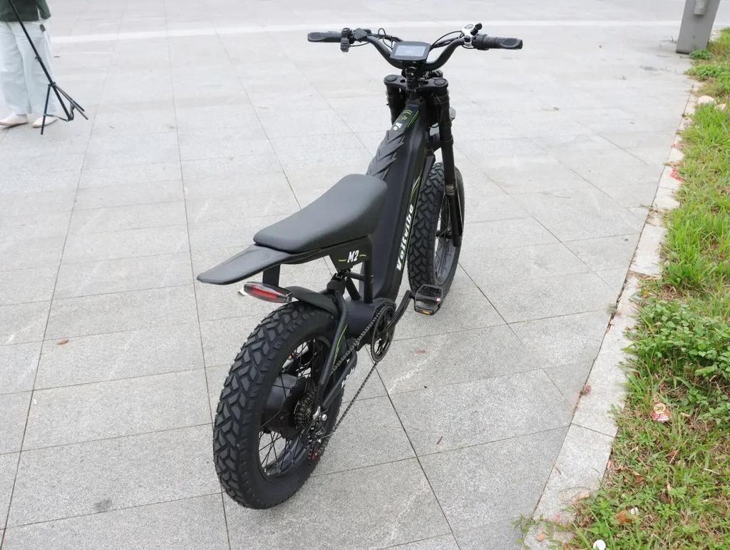 M2 Adult electric bicycle 2000W Peak 5000W 60V 25Ah battery max speed 75KM/H full suspension system Aluminum alloy frame Ebike