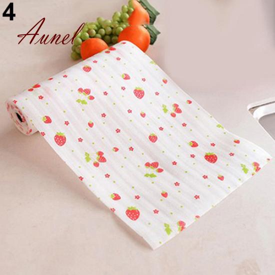 Бумажно-пленчастый коврик для полок холодильника или кухонных тумб