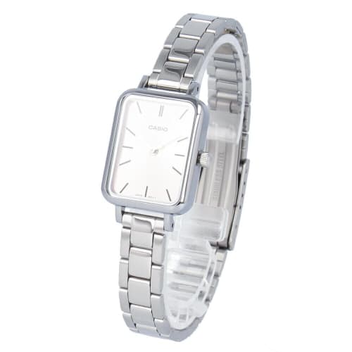 Casio Casio Casio Standard Cheap Casio Chipkashi Watch Ladies Brass Metal Silver Pink LTP-V009D-4E