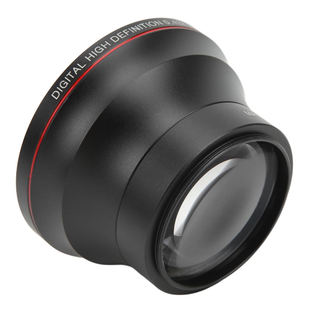 55 мм 0,43X широкоугольный объектив с технологией оптического стеклянного покрытия Аксессуар для камеры Изображение четкое