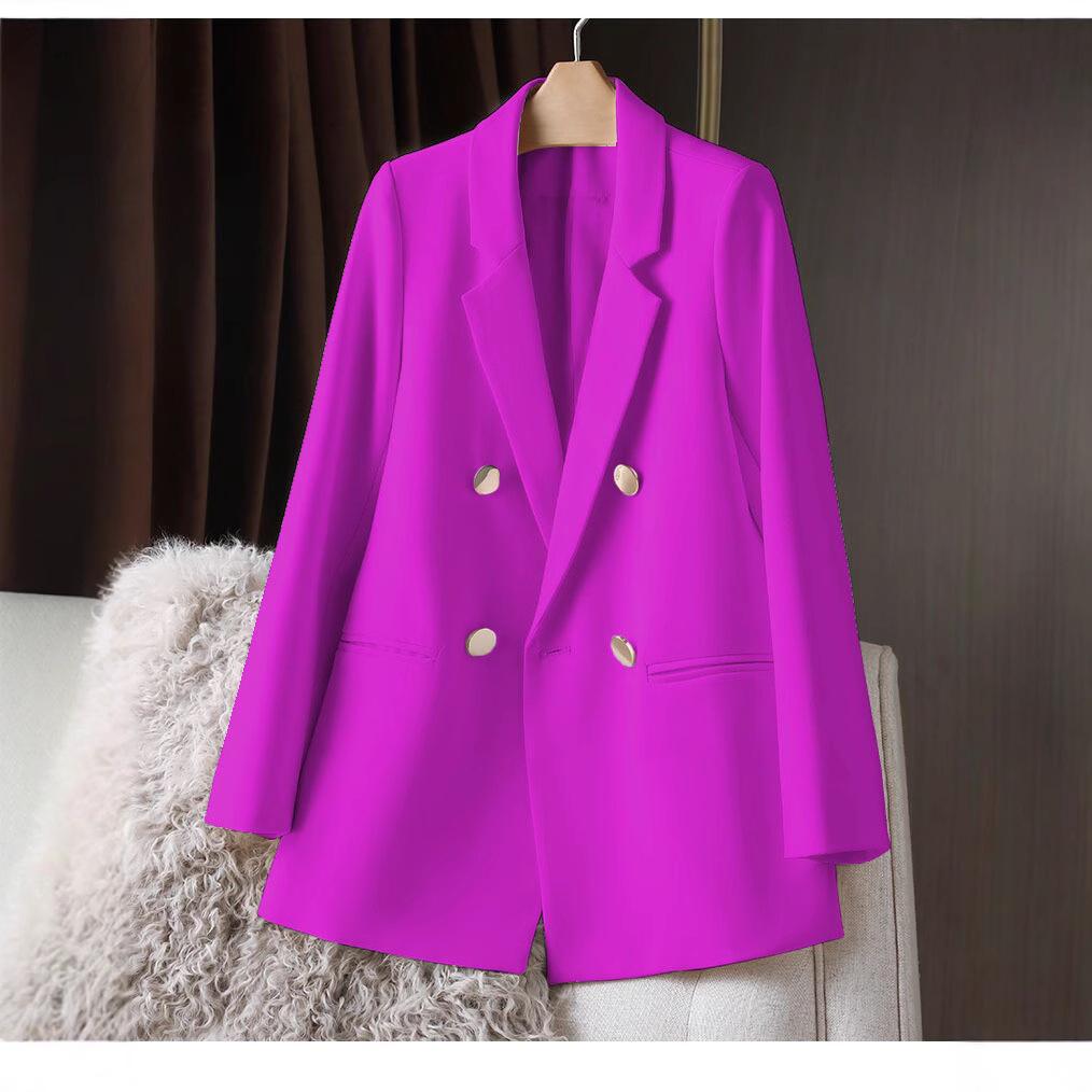 Женский универсальный блейзер на весну/осень - Элегантный стиль для города 2025
