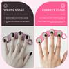 Manicure Cat's Eye Magnet Manicure Tools Gradient Cat's Eye Nail Polish Glue Round Caterpillar Strong Magnetic Magnet